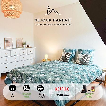Appart'Hotel Le Dornach - Proche Gare Et Autoroute Mulhouse Exterior photo